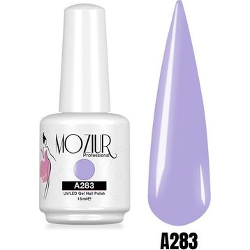 Mozıur Uv Led A283 Mor Kalıcı 15 ml Oje