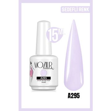 Mozıur Uv Led A295 Işıltılı Kalıcı 15 ml Oje
