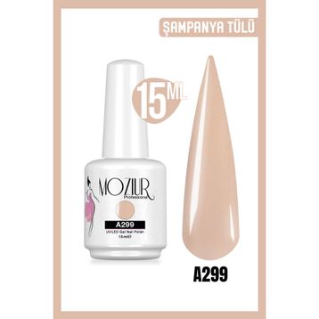 Mozıur Uv Led A299 Işıltılı Kalıcı 15 ml Oje