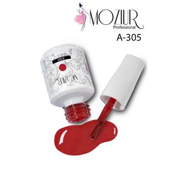 Mozıur Uv Led A305 Kırmızı Kalıcı 15 ml Oje