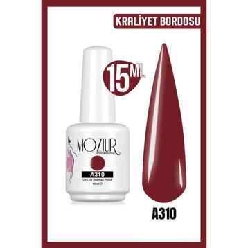 Mozıur Uv Led A310 Bordo Kalıcı 15 ml Oje