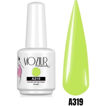 Mozıur Uv Led A319 Neon Kalıcı 15 ml Oje
