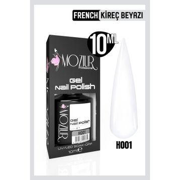 Mozıur Uv Led H001 Kireç Beyaz Kalıcı 10 ml Oje