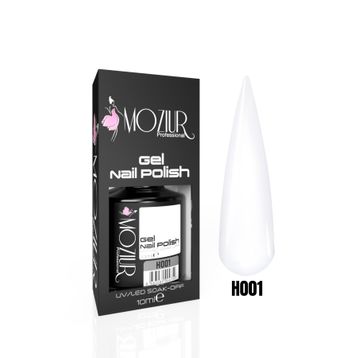 Mozıur Uv Led H001 Kireç Beyaz Kalıcı 10 ml Oje