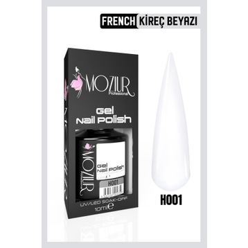 Mozıur Uv Led H001 Kireç Beyaz Kalıcı 10 ml Oje