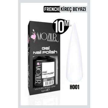 Mozıur Uv Led H001 Kireç Beyaz Kalıcı 10 ml Oje