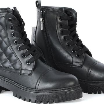 MP 222-2736ZN Siyah Düz Kadın Bot
