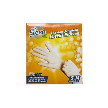 Mr.Green 50 Adet Lateks Eldiven