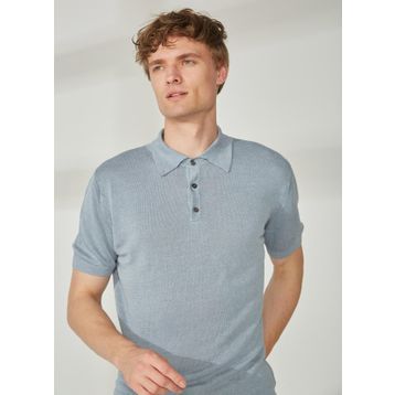 Mr. Mood Mr Compaorta Polo Yaka Gri Erkek T-shirt