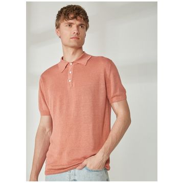 Mr. Mood Mr Compaorta Polo Yaka Pudra Erkek T-shirt