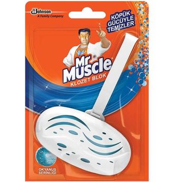 Mr.Muscle Klozet Blok Okyanus Serinliği 40 gr Tuvalet Temizleyici