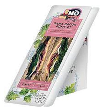 Mr.No 185 gr Dana Bacon Füme Etli Fresh Sandviç