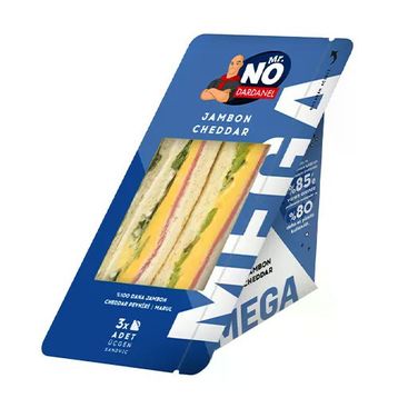 Mr. No 230 gr Mega Jambon Cheddar Sandviç
