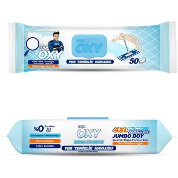 Mr.Oxy 50'li Kireç & Pas Yüzey Temizlik Havlusu