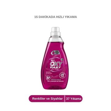 Mr. Oxy Fast Renkliler ve Siyahlar İçin 1480 ml Sıvı Çamaşır Deterjanı
