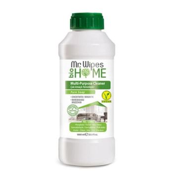 Mr. Wipes Beyaz Sabun 1 lt Bio Home Çok Amaçlı Temizleyici