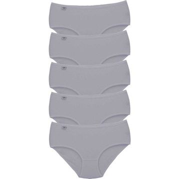 MrtNlu Gri 2XL 5 Adet Tutku Kadın Yüksek Bel Bato İnce Lastik Külot