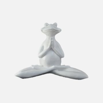 Msa Polyester Yogacı Kurbağa Obje