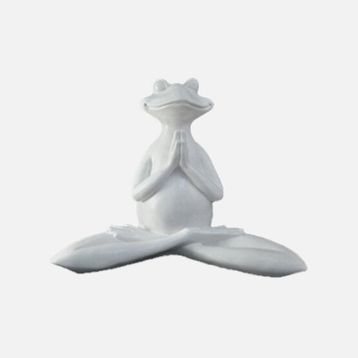 Msa Polyester Yogacı Kurbağa Obje