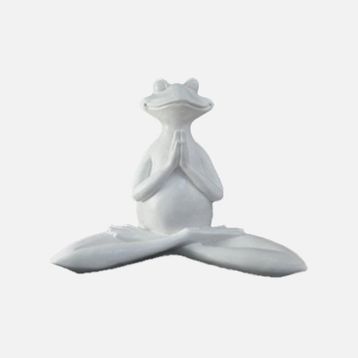 Msa Polyester Yogacı Kurbağa Obje