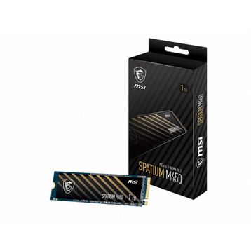 MSI 1 tb Spatium M450 3600 - 3000 mb / s M2 Pcie Gen 4 Ssd Disk