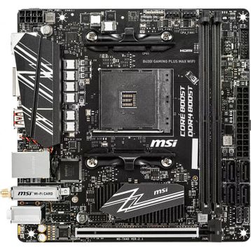 MSI B450I Gaming Plus Max WiFi AMD AM4 DDR4 Mini ITX Anakart