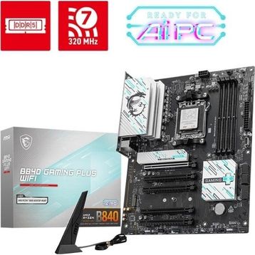 MSI B840 Gaming Plus WIFI AM5 DDR5 8000 MHz ATX Anakart