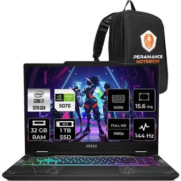 MSI Cyborg 15 B13WGKG-847XTR i7-13620H 32 GB RAM 1 TB SSD RTX 5070 FreeDOS 15.6 inç Gaming Laptop