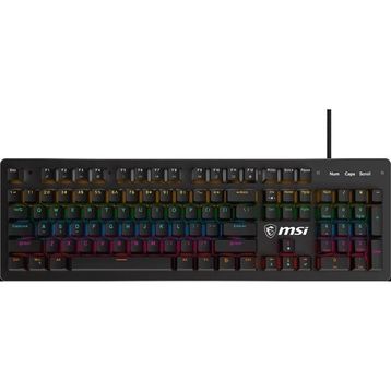 MSI Forge GK300 RGB Red Switch Kablolu Mekanik Gaming Klavye