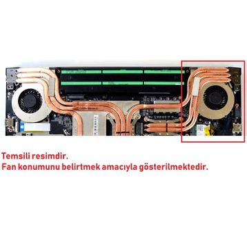 MSI GE62 Apache Pro 7RE-842XTR Sağ Fan
