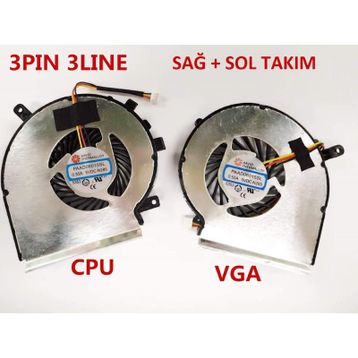 MSI GE72 2QE Sol Fan