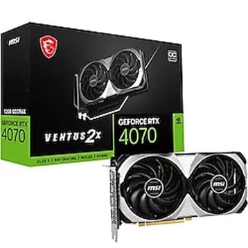 MSI GeForce RTX 4070 OC Ventus 2X 12GB GDDR6X Ekran Kartı
