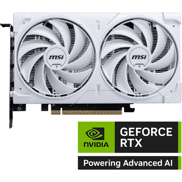 MSI GeForce RTX 5060 Ventus 2X OC White 8GB GDDR7 Ekran Kartı