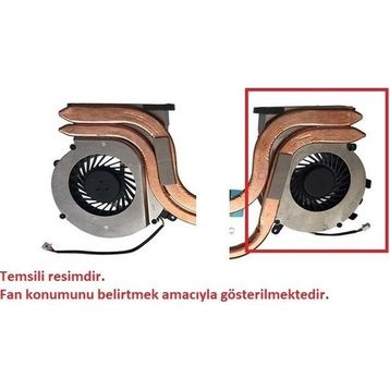 MSI GL72 6QD Sağ Fan