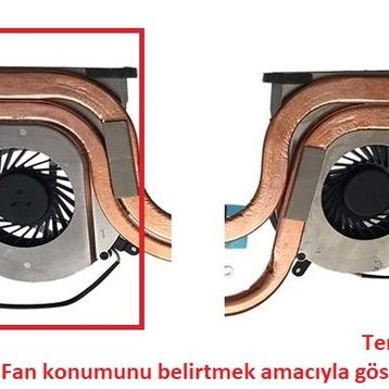 MSI GP72-6QE-443TR Sol Fan