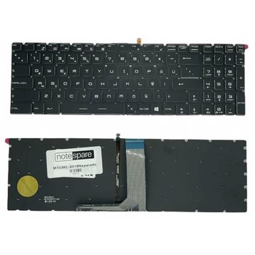 MSI GT62VR 6RE Laptop Klavye siyah