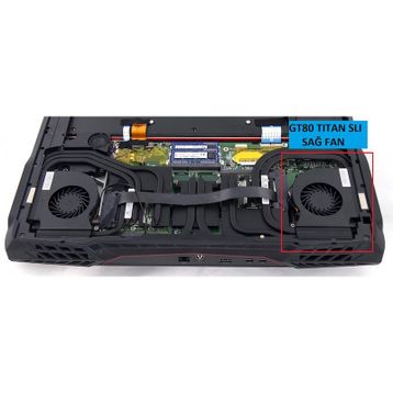 MSI GT80 2QE-058TR Sağ Fan