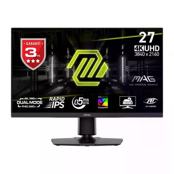 MSI MAG 272URDF E16 27 inç 320 Hz 0.5 ms Gaming Monitör