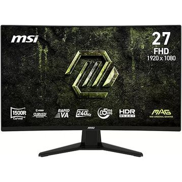 MSI MAG 274CF E20 27 inç 200Hz 0.5ms Curved Oyuncu Monitörü