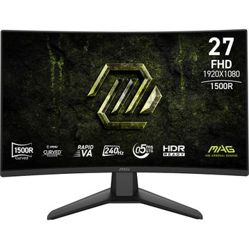 MSI MAG 274CF X24 27 inç 240Hz 0.5ms Oyuncu Monitörü