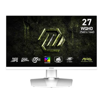 MSI MAG 274QRFW E20 Beyaz 27 inç 200Hz 0.5ms Pivot Oyuncu Monitörü