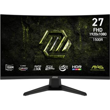 MSI MAG 275CF X24 27 inç 240Hz 0.5ms Curved Oyuncu Monitörü