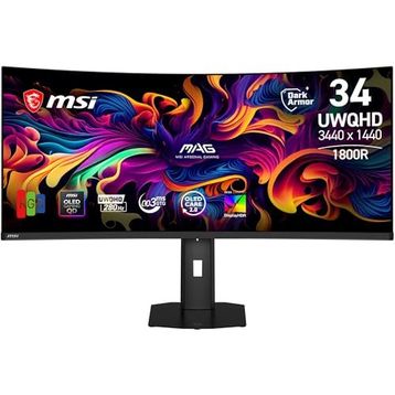 MSI MAG 341CQP QD-OLED X28 34 inç 280 Hz 0.03 ms Curved Gaming Monitör