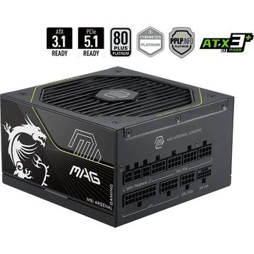 MSI MAG A1200PLS PCIE5 1200 W Power Supply