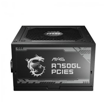MSI MAG A750GL 750W 80+ Gold 12 cm Fan Güç Kaynağı