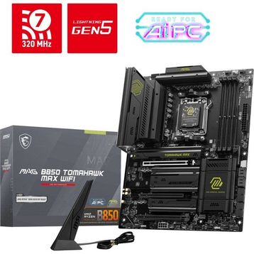 MSI MAG B850 Tomahawk Max WiFi AMD AM5 DDR5 ATX Anakart