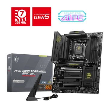 MSI MAG B850 Tomahawk Max WiFi AMD AM5 DDR5 ATX Anakart