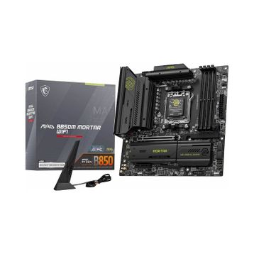 MSI MAG B850M Mortar WiFi AMD AM5 DDR5 Micro ATX Anakart