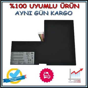 MSI MegaBook PR621 PX600 PX600Xi Batarya Pil