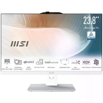 MSI Modern AM242P 1M-2089XEU Core 5 120U 16GB RAM 512GB SSD FreeDOS 23.8 inç All In One Bilgisayar